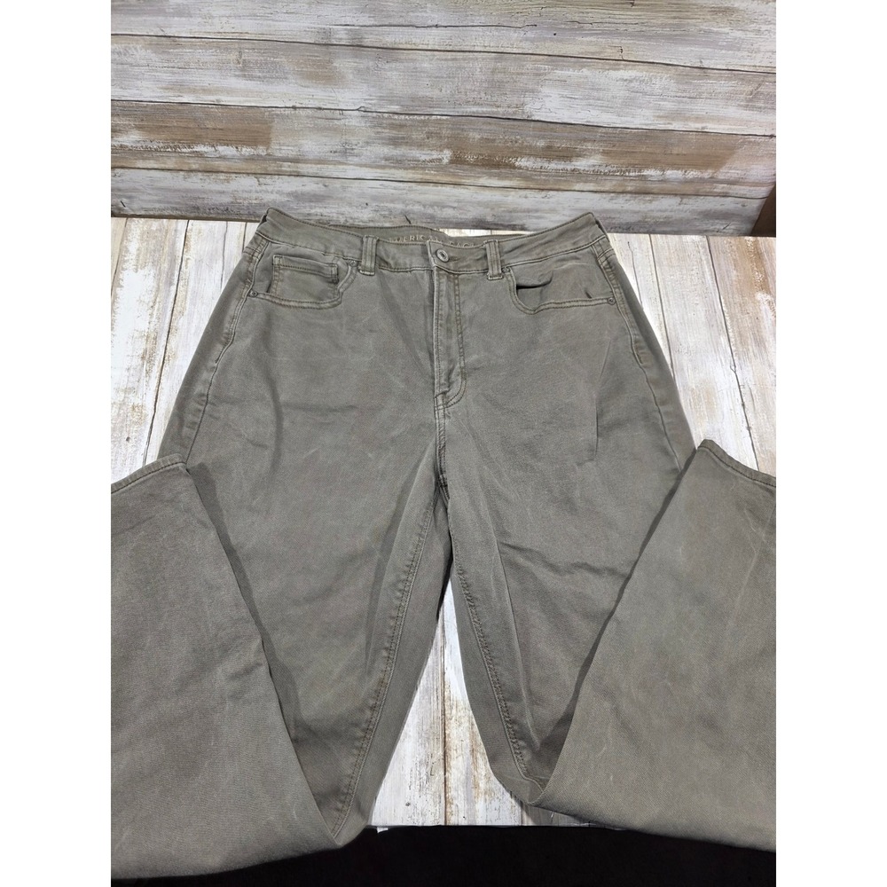 American Eagle Women Lot‎ 10 Super Stretch Black Jeggings & 12 Reg. Green Jeans - Picture 13 of 16